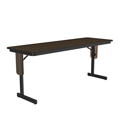Correll Panel Leg (TFL) Seminar Table, 24"x72", Walnut