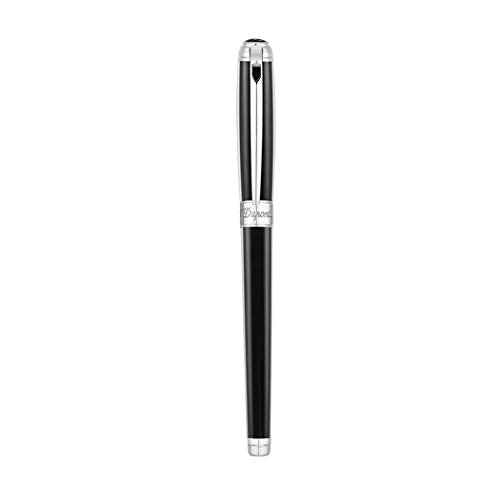 S.T. Dupont Line D Windsor Medium Rollerball Pen - Black/Palladium