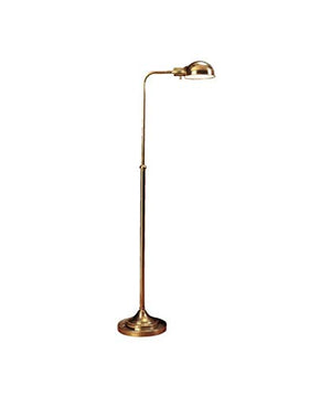 Robert Abbey 1505 Lamps with Metal Shades, 55.75" x 10" x 55.75", Antique Brass Finish