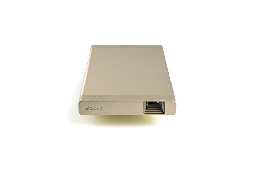 Sony Portable HD Mobile Projector, Bluetooth, Wi-Fi or HDMI Connectivity with Screen Size up to 120 inches (Gold)