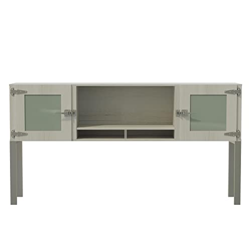 Safco Mirella 72" Hutch with Glass Doors