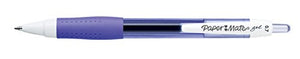Paper Mate Retractable Gel Pens, Medium Point, Purple, 12 Count