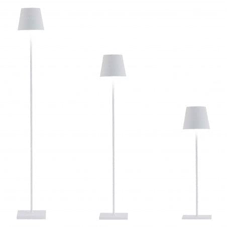 Zafferano Poldina L Pro Floor & Table Lamp White