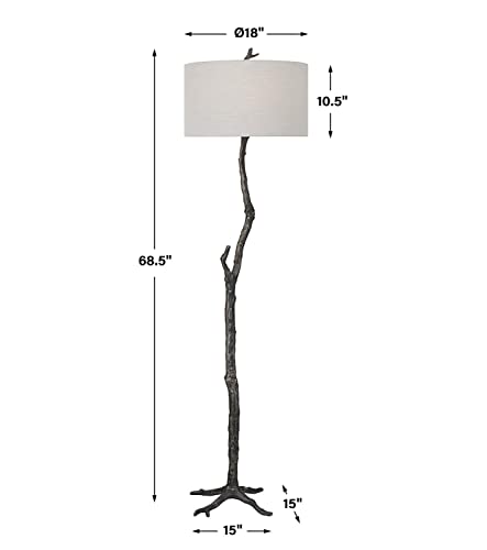 Uttermost Spruce Cast Iron Floor Lamp