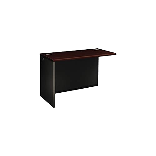 HON 38944LNS 38000 Series Left Return Shell, 48w x 24d x 29-1/2h, Mahogany/Charcoal