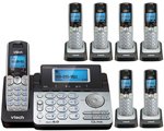 Vtech DS6151 Base with 6 DS6101 Cordless Handsets Bundle