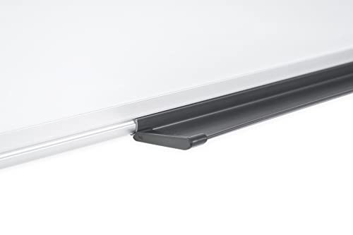 MasterVision Maya Melamine Dry Erase Board with Tray, 40" x 60", Whiteboard with Aluminum Frame