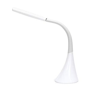 OFM 4010-12PK-WHT LED Desk Lamp with Integrated on/Off Switch and USB Charging Port (Pack of 12), White