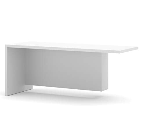 Bestar Pro-Linea Return Table, White
