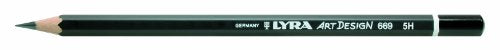 LYRA Rembrandt Art Design Drawing Pencil, 5H Lead, 1 Pencil (1110115)