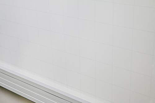Ghent Grid 3'x4' Magnetic Whiteboard, Aluminum Frame, 2" Grid Squares (GRPM322G-34)