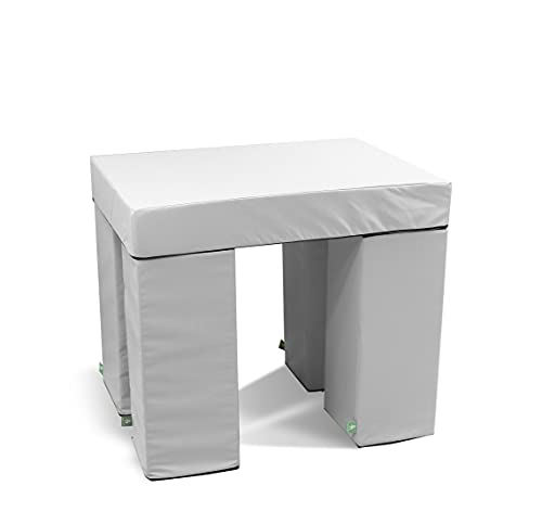 foamnasium Pillar Builders, Gull Gray