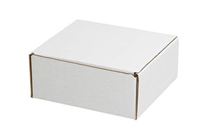 BOX USA ML14145 Literature Mailers, 14" x 14" x 5", White (Pack of 50)