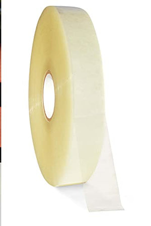 PSBM Machine Length Packing Tape, 2 Inch x 1000 Yards, 12 Rolls, 2 Mil, Clear Packaging Tape for Shipping Sealing Boxes