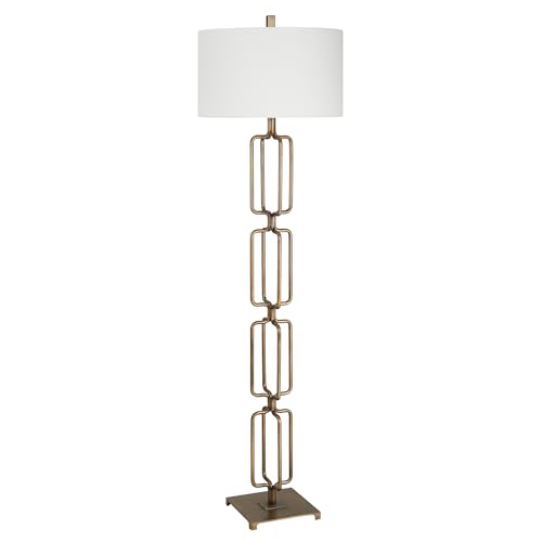 Uttermost 30148 Link Floor Lamp - 1 Light, 67" Tall x 19" Wide