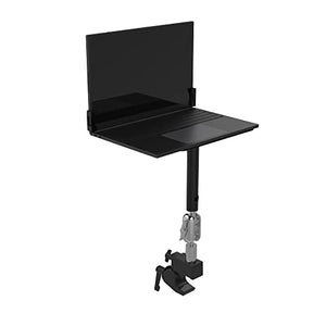 CTA Digital Laptop Security Arm - CTA Laptop Security Arm with VESA Mounting Base - Compatible with Any 9.5” – 17.5” Wide Laptop Computer