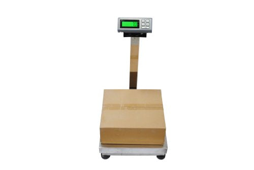 LW Measurements 500 LB x 0.1 LB 24 x 18 INCH Digital Scale Platform Floor Bench