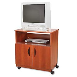 Safco Products Mobile Machine Stand, Cherry