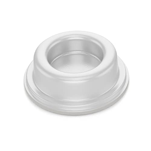 Isolate It! Clear Round Vibration Isolating Wall Stop Door Stop Bumpers - 500 Pack