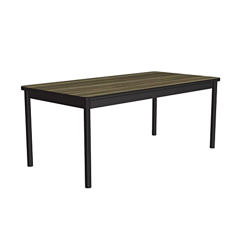 Correll Office Workstation Table, 36"x72", Colonial Hickory