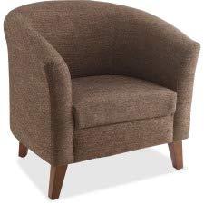 Lorell Fabric Club Armchair, Brown