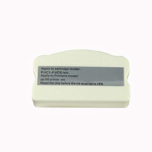 zzsbybgxfc Accessories for Printer PRTA24406 PP100 PJIC1-PJIC6 Cartridge Chip Resetter for Ep-s0n Discproducer PP-50 PP-50BD PP50 PP-100 PP-100II PP100 Printer