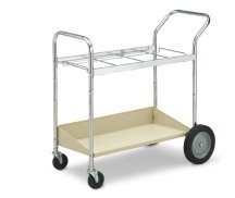 Charnstrom Medium Frame Cart with Lower Metal Shelf (B107)