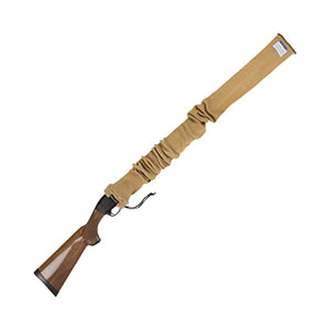 Allen Company 52" Gun Sock with writeable ID Label, 52" Rifles with Scopes & Shotguns, Coyote