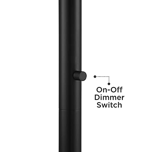 Possini Euro Design Meridian Light Blaster™ Torchiere Floor Lamp LED 72" - Black Antique Brass