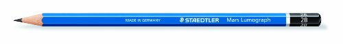 Staedtler Lumograph Graphite Drawing & Sketching Pencils, Set of all 16 Degrees (100G19)