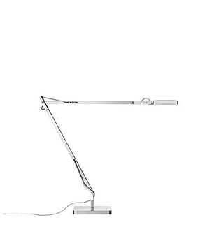 Flos Kelvin EDGE Base LED Table Lamp Chrome F3452057 Dimmable