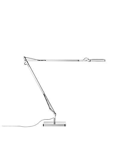 Flos Kelvin EDGE Base LED Table Lamp Chrome F3452057 Dimmable
