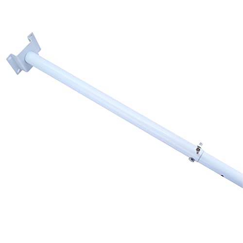 SLEEVE Wall-Mounted Projector Bracket 57.08" Telescopic Round Tube - Home/Office Projector Holder