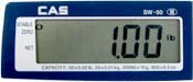CAS SW-1W(10lb) Washdown Portion Control Scale, 10lb Capacity, 0.002lb Readability