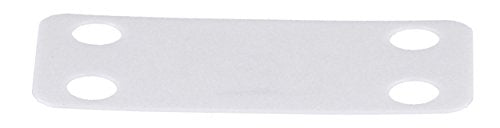 Panduit MP200-M Harness Identification Marker Plate, Nylon 6.6, 2.00 by 0.75-Inch, White (1,000-Pack)