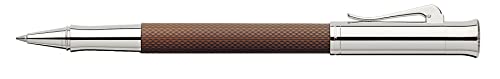 GRAF von Faber-Castell Guilloche Rollerball Pen - Cognac