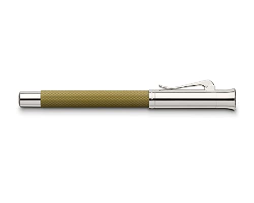 Graf von Faber-Castell Fountain Pen Guilloche Olive Green - Medium