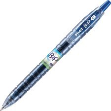 Wholesale CASE of 25 - Pilot B2P BeGreen Retractable Gel Pen-Gel Pen, Retractable, Refillable, Fine Point, Blue Ink