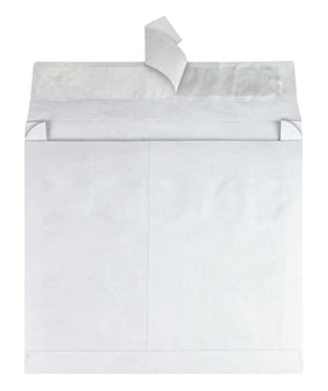 Quality Park Tyvek Open Side Expansion Envelopes, 10 x 15, White, 100 per Carton (R4630)