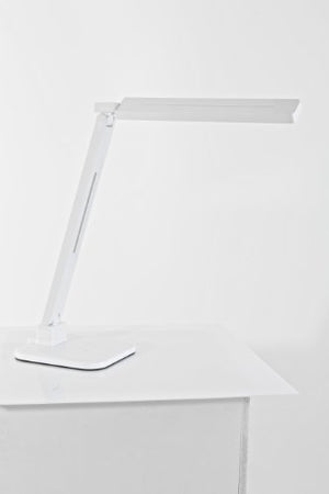 Lightblade 1500S by Lumiy (Series 2) LED Desk Lamp with Best in Class Brightness at 1500 lux and Color Rendering at 93 CRI, Pivoting Head, Captive Touch Controls for Brightness & Color Temperature