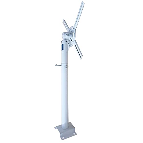 SLEEVE Wall-Mounted Projector Bracket 57.08" Telescopic Round Tube - Home/Office Projector Holder