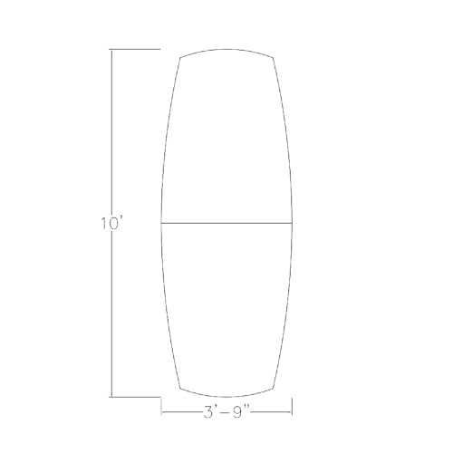 SKUTCHI DESIGNS INC. 10' Arc Boat Conference Table with Power Modules | Matte Black Legs | Harmony Series | Black Oak