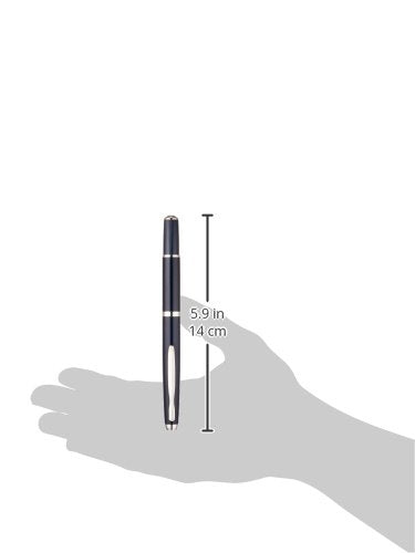 Pilot Fountain Pen Capless Fermo, Dark Blue Body, F-Nib