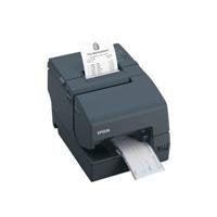 Epson C31CB25A8711 TM-H6000IV Multifunction Printer, 9 Pin, with MICR, Drop in Validation, USB and USB with DB-9 Serial Interface, Dark Gray