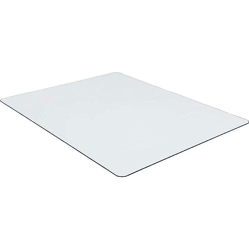 None Glass Chairmat - Floor - 60" x 48" x 0.25" - Office Desk Chair Mat for Carpet - Home Office Desk Table Accessory