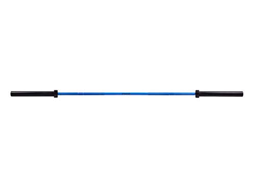 Signature Fitness Olympic Cerakote Barbell – for Home & Commercial Gyms, 190K PSI Tensile Strength Rated for up to 1,500-Pound Capacity, blue (SF-CKOB7-BLU)