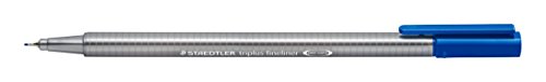 Staedtler 334 0.3 mm Triplus Fineliner Superfine Point Pen Johanna Basford Edition, Assorted Colours, Pack of 50