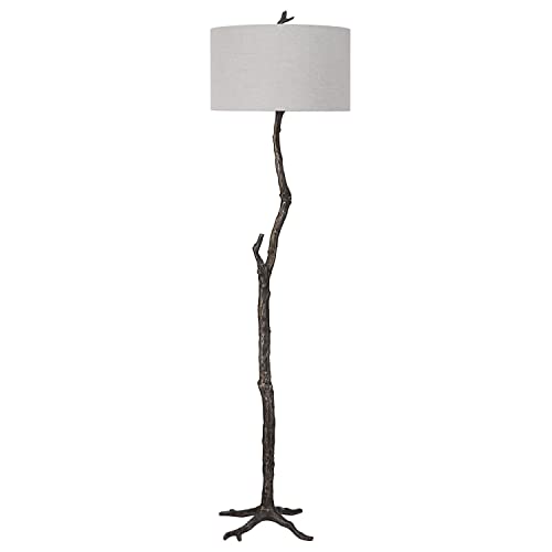 Uttermost Spruce Cast Iron Floor Lamp