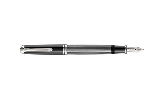 Pelikan Souverän M605 Streseman 813525 Piston Fountain Pen Black/Anthracite M Nib in Folding Box