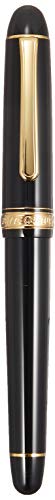 Platinum Fountain Pen #3776 Century (Extra Fine, Black in Black)
